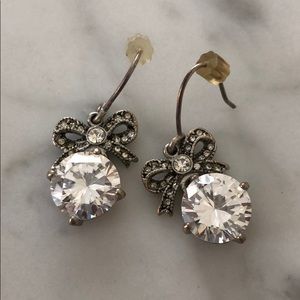 Juicy Couture CZ Drop Earrings